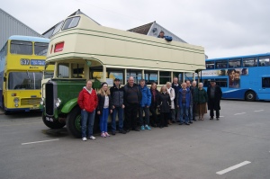 About to depart Ryde bus depot
